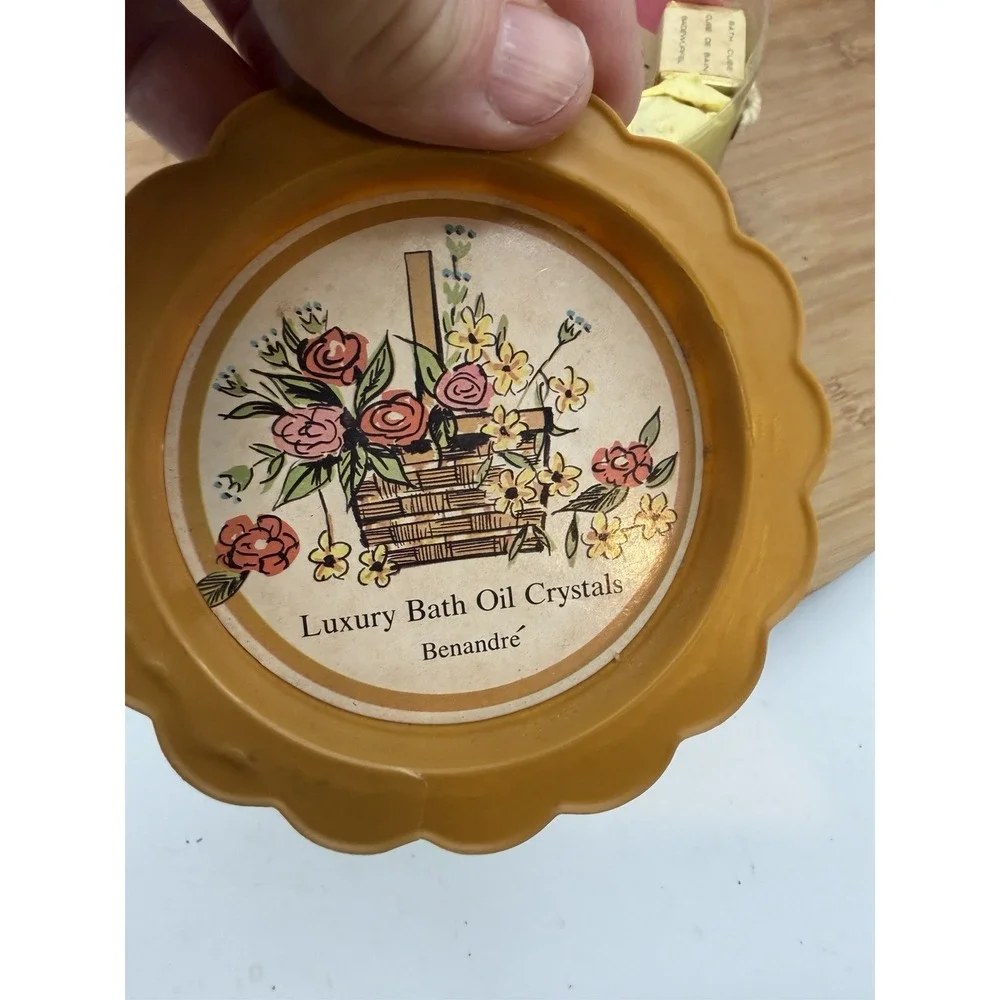 Benandre‎ Luxury Bath Oil Crystals And Bath Soap By Ben Rickert New Vintage